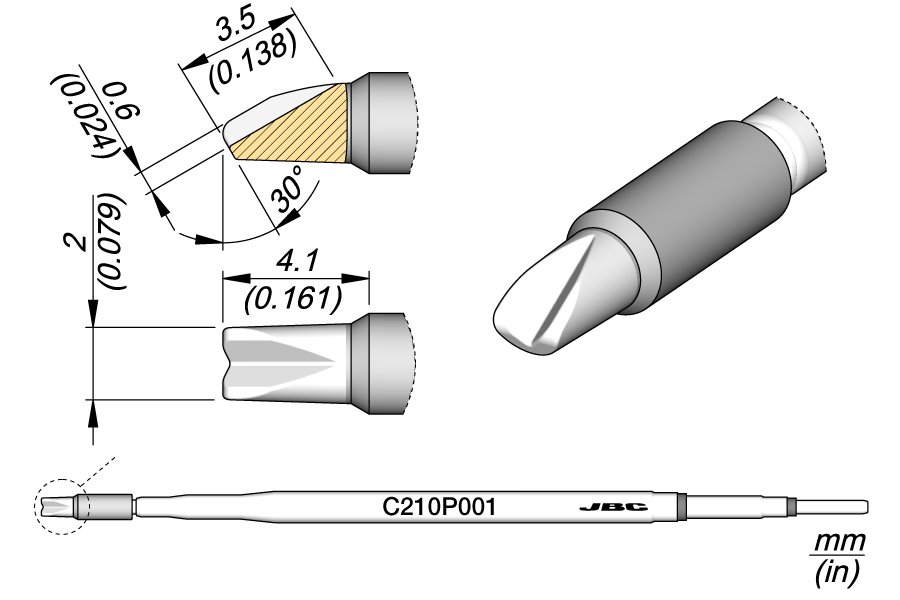 C210P001 - Barrel Cartridge 1 x 1